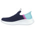 Zapatillas Skechers Ultra Flex 3.0 -Slip-Ins Fresh Time Niña Marino Turquesa