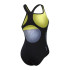 Bañador de Natación Speedo Digital Printed Medalist Mujer Negro