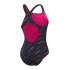 Bañador de natación Hyperboom Allover Medalist Mujer Rosa