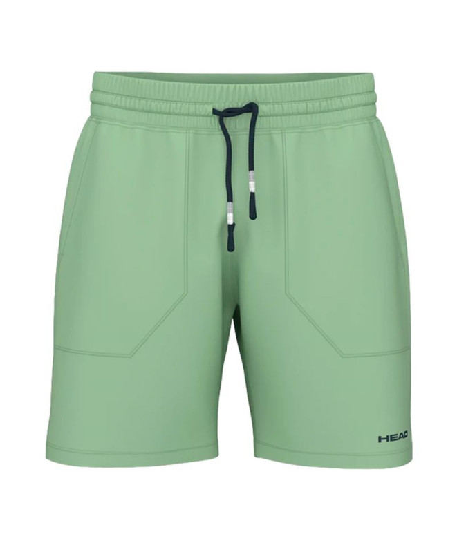Pantalón de Tenis Head Play Shorts Hombre Verde
