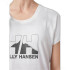 Camiseta Helly Hansen Nord Graphic Drop Mujer Blanco