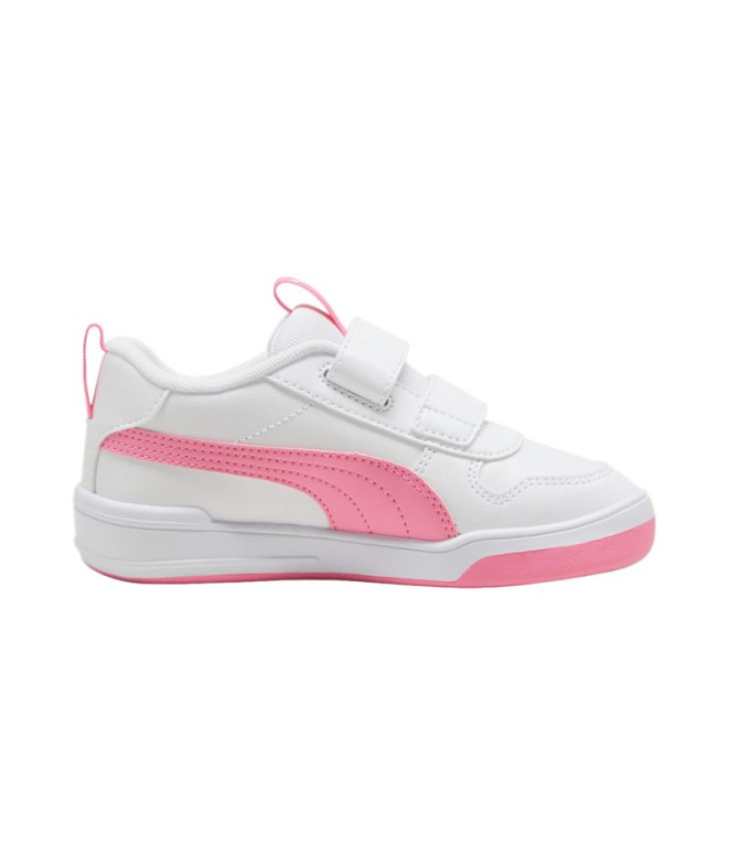 Zapatillas Puma Multiflex Mesh Blanco Infantil