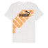 Camiseta Puma Power Graphic Blanco Hombre