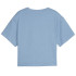 Camiseta Puma Girls Cropped Zen Azul Infantil