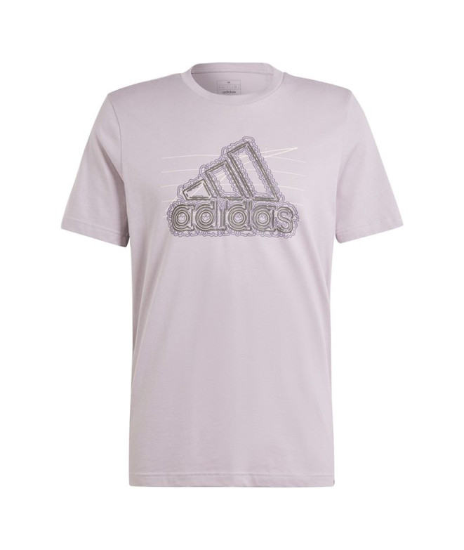 Camiseta adidas Growth Bos Hombre Lila