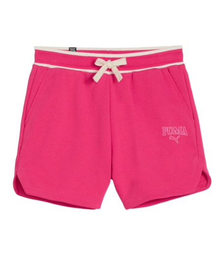 Pantalón Puma Squad Infantil Rosa