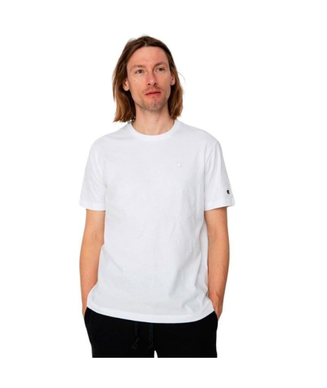 Camiseta Champion Crewneck Hombre Blanco