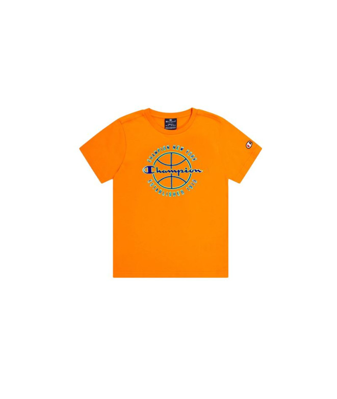 Camiseta Champion Crewneck Hombre Amarillo