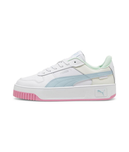 Zapatillas  Puma Carina Street Blanco/Turquesa Mujer