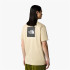Camiseta de Montaña The North Face S/S Redbox Hombre Beige