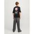 Camiseta Jack And Jones tampa Back Infantil Negro