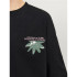 Camiseta Jack And Jones tampa Back Infantil Negro
