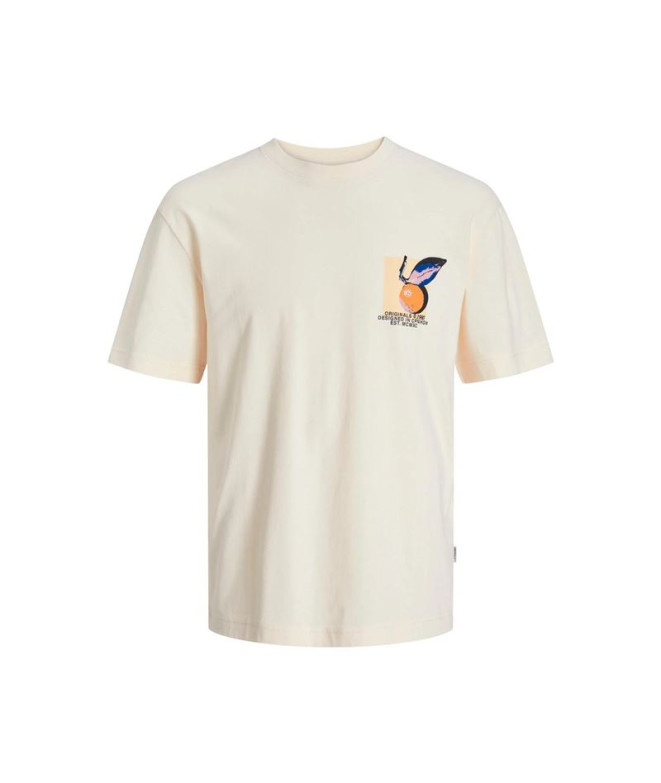 Camiseta Jack And Jones tampa Back Infantil Beige