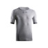 Camiseta de Running Lurbel Samba Short Sleeves Hombre Gris Hielo/Negro