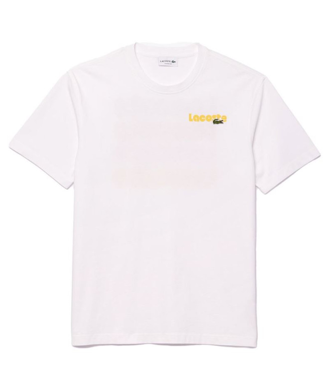 Camiseta Lacoste Cols Roules Hombre Blanco