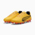 Botas de fútbol Puma King Matc FG/AG Naranja Infantil