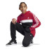 Sudadera adidas 3Bandas Tib Fleece Hoodie Infantil Rojo