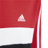 Sudadera adidas 3Bandas Tib Fleece Hoodie Infantil Rojo