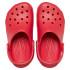 Zuecos Crocs Classic Varsity Rojo Infantil