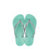 Chanclas Ipanema Anatomica Tan Mujer Verde/Silver