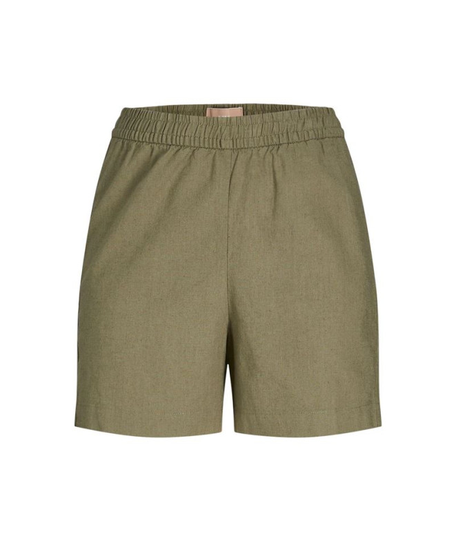 Pantalones Jack And Jones poppy Linen Mujer Verde