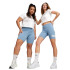 Mallas Puma Essentials 7" Azul Mujer