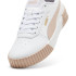 Zapatillas Puma Carina 2.0 Mujer Blanco Rosa