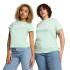 Camiseta Puma Essentials Logo Verde Mujer