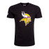 Camiseta New Era Minnesota Vikings NFL Regular Hombre Negro