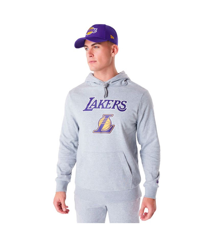 Sudadera New Era NBA Regular LA Lakers Grey Med...