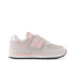 Zapatillas New Balance 574 Hook & Loop Rain Cloud Infantil Rosa
