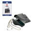 Silbato Naysir N-1B ABS con cadena, Funda y Blister Negro