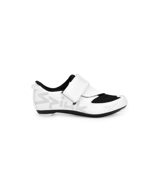 Zapatillas de Triathlon Trigger Blanco Mate