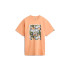 Camiseta Vans Classic Print Box Coral  Hombre