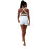 Top Born Living Yoga Cira Blanco Mujer