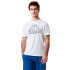 Camiseta Kappa Fario Graphik Blanco