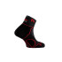 Calcetines de Trail Lurbel Desafio Three Negro/Rojo