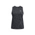 Camiseta de Fitness Under Armour Tech Tank Twist Mujer Negro