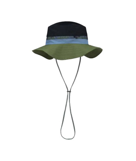 Gorro de Running Buff Enob Verde/Negro