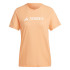 Camiseta de Senderismo adidas Mt Log Tech Mujer