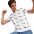 Camiseta Puma Essentials+ LOVE NS AOP Blanco Hombre