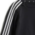 Conjunto adidas Essentials 3 Bandas Infantil Negro/Blanco