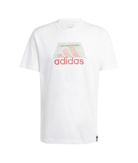 Camiseta adidas Codes Bos Graphic Hombre Blanco