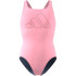 Bañador de Natación adidas Performance Big Bars Swimsuit Niña Rosa