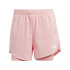 Pantalones de Fitness adidas Aeroready Minimal 2 In 1 Shorts Mujer Rosa