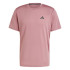 Camiseta de Fitness adidas Train Essentials Stretch Training Hombre Rosa