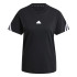 Camiseta adidas Future Icons 3 Bandas Mujer Negro