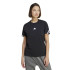 Camiseta adidas Future Icons 3 Bandas Mujer Negro