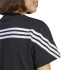 Camiseta adidas Future Icons 3 Bandas Mujer Negro