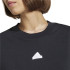 Camiseta adidas Future Icons 3 Bandas Mujer Negro